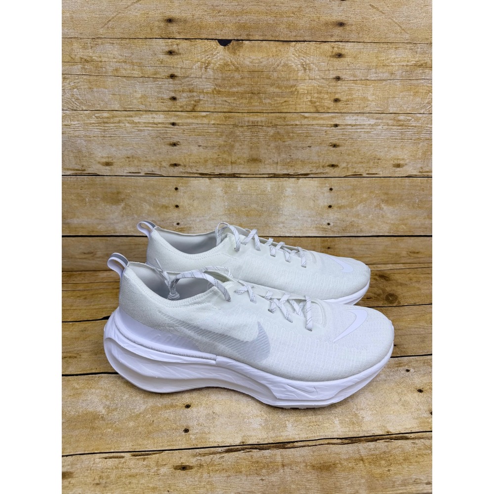 Nike ZoomX Invincible Run Flyknit 3 Mens White Running Shoes DR2615-103 Size 14